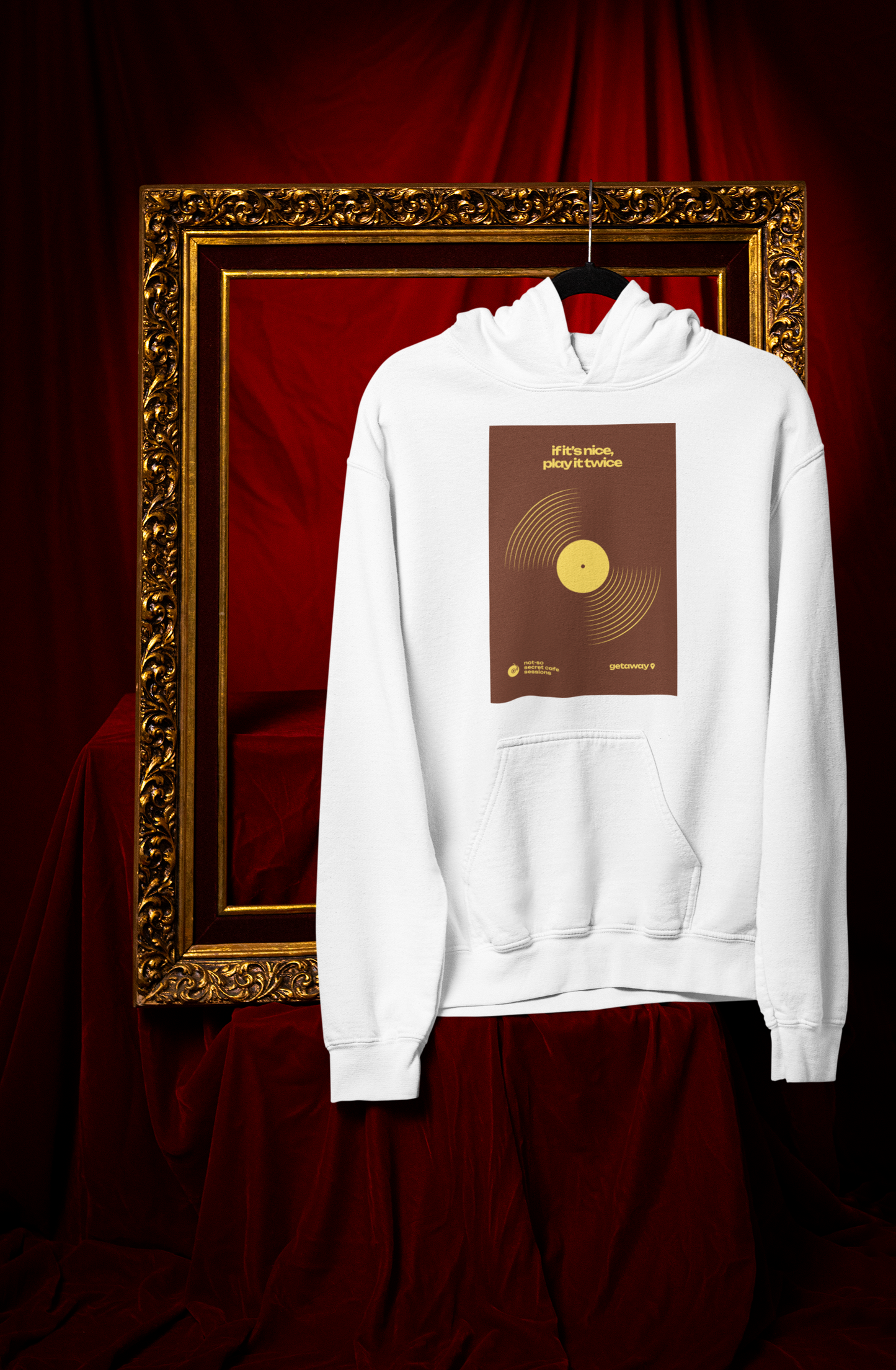 Secret Cafe Sessions 003 "If it's nice, play it twice" Hoodie