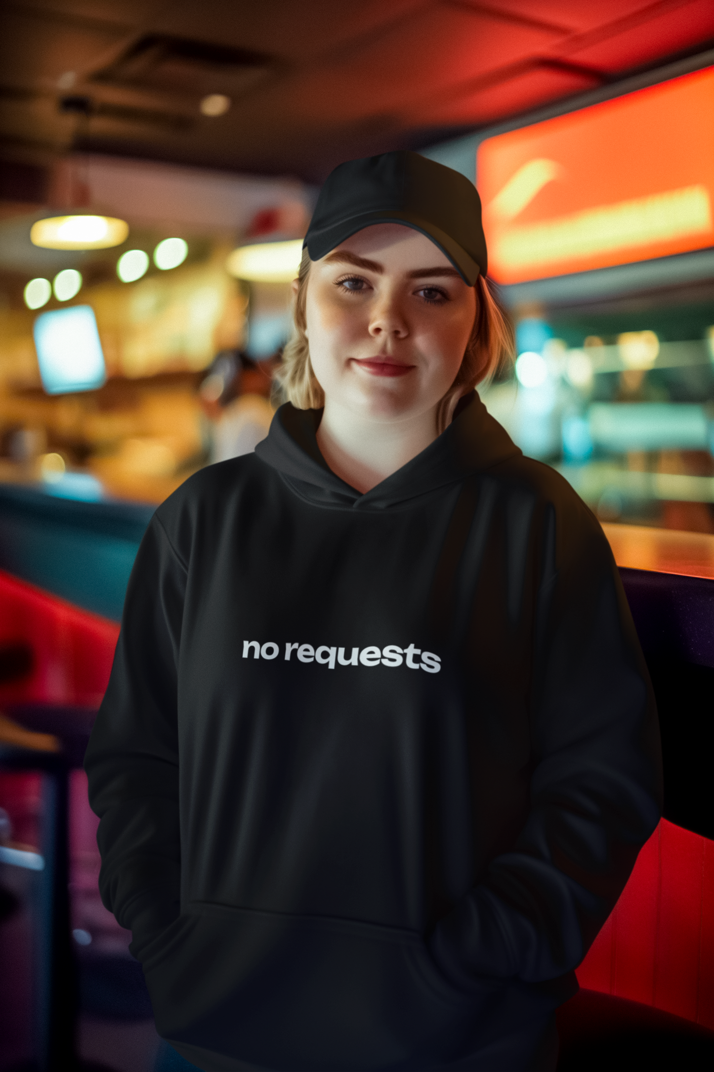 "no requests" Hoodie