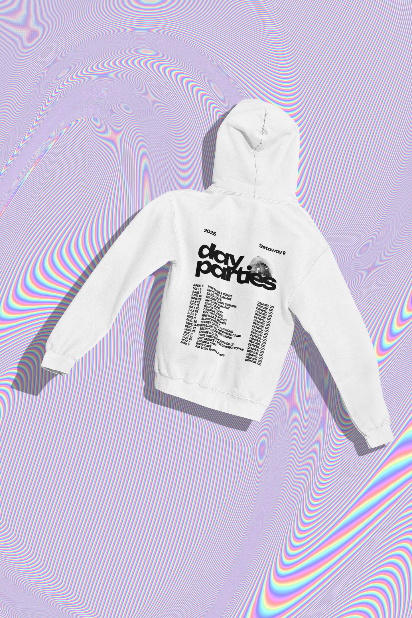 2025 Getaway Day Party Tour Hoodie + FREE FLIGHT GIVEAWAY!