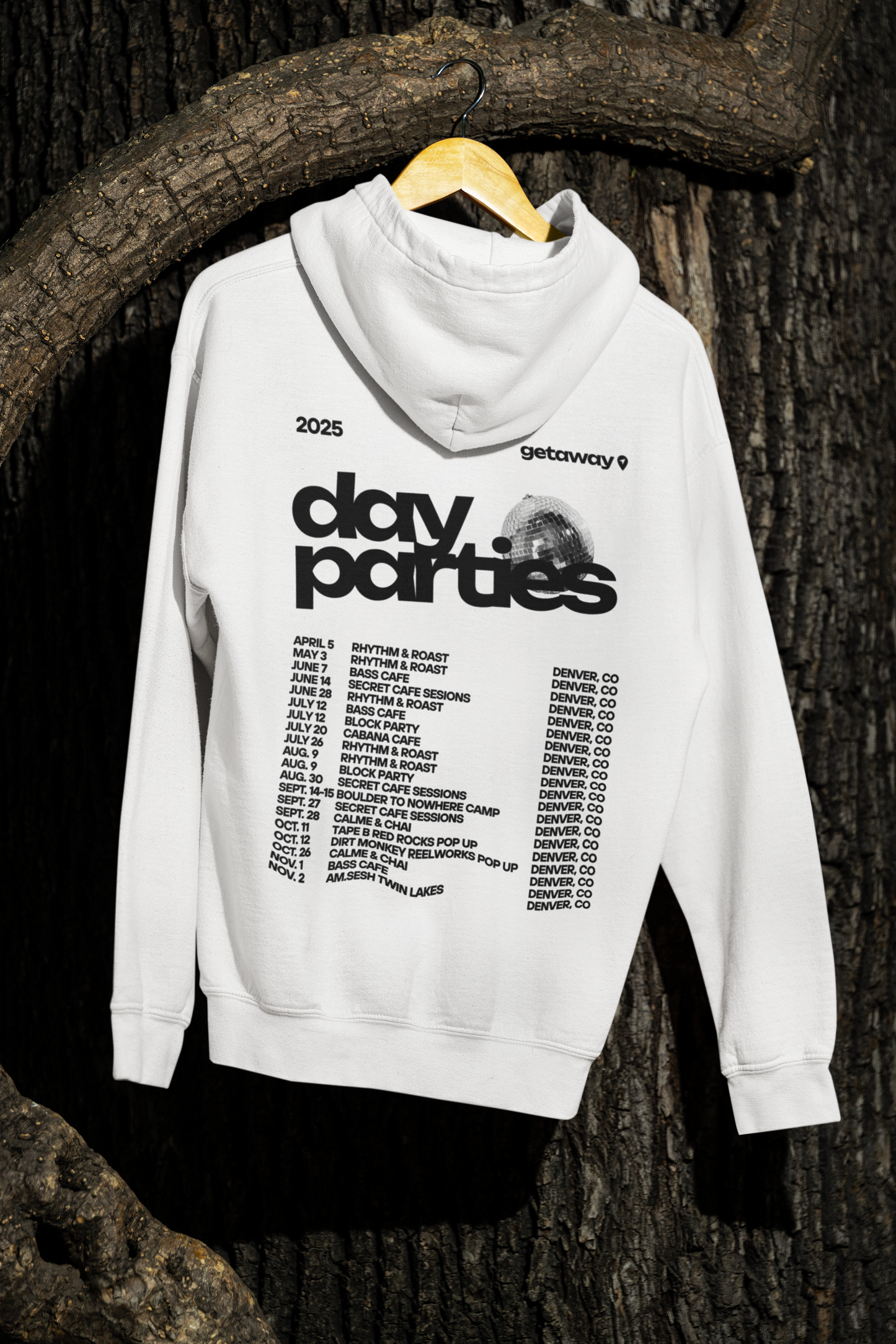 2025 Getaway Day Party Tour Hoodie + FREE FLIGHT GIVEAWAY!