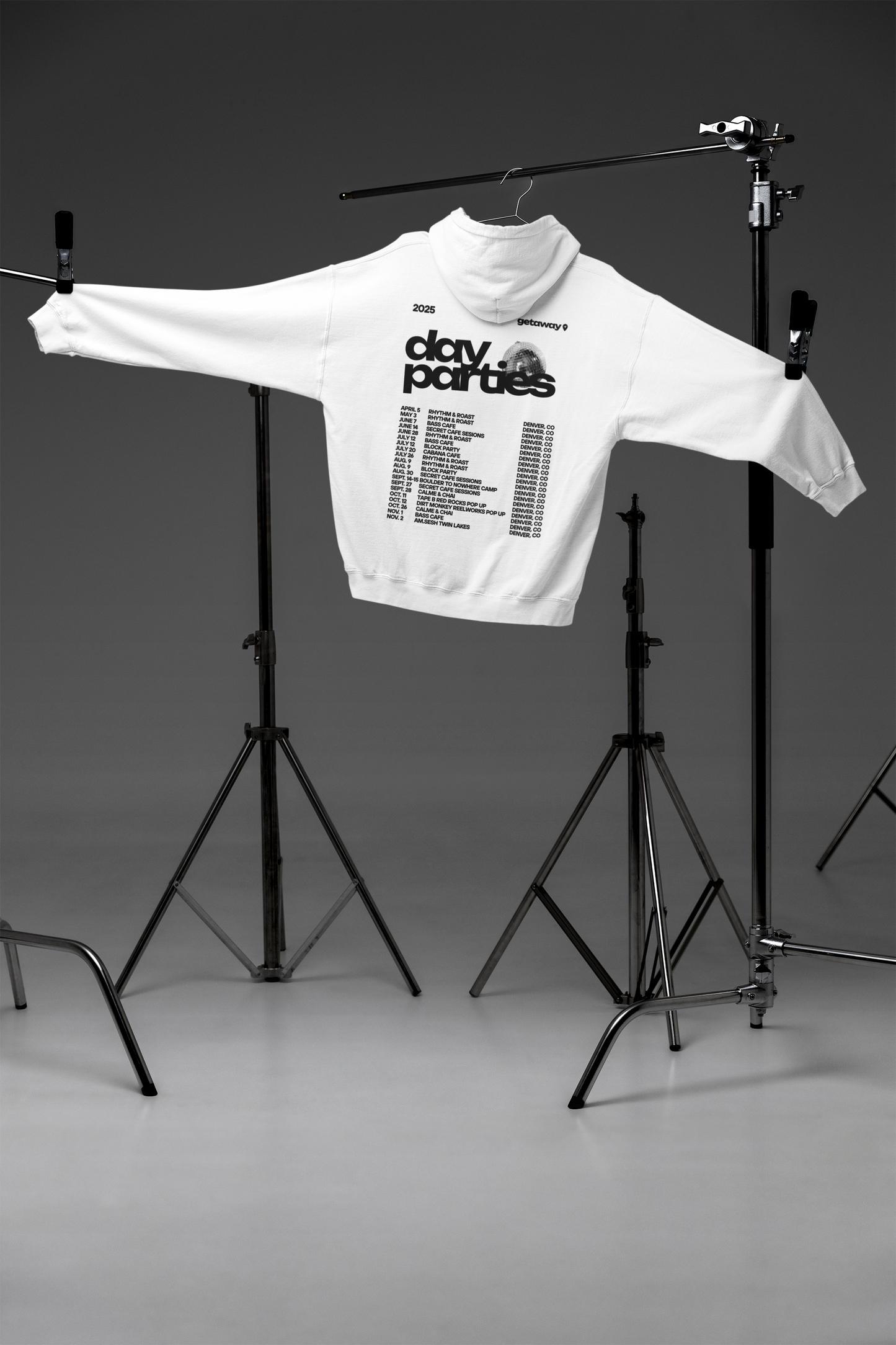 2025 Getaway Day Party Tour Hoodie + FREE FLIGHT GIVEAWAY!