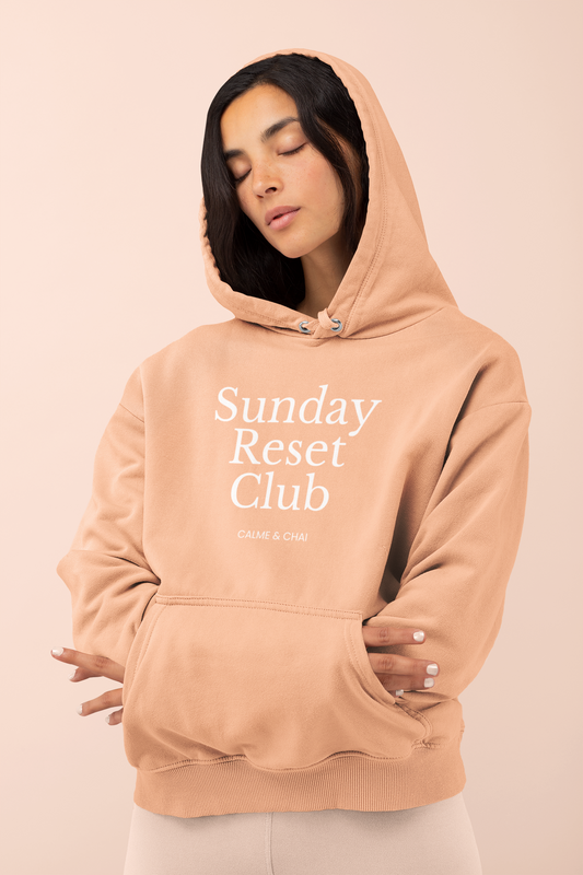 "Sunday Reset Club by Calme & Chai" Hoodie