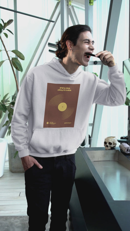 Secret Cafe Sessions 003 "If it's nice, play it twice" Hoodie